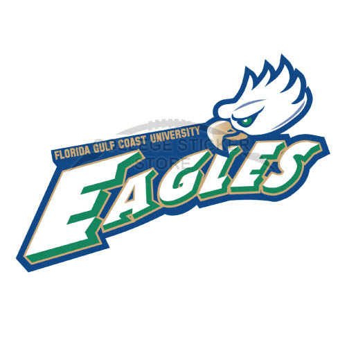 Design Florida Gulf Coast Eagles Iron-on Transfers (Wall Stickers)NO.4393